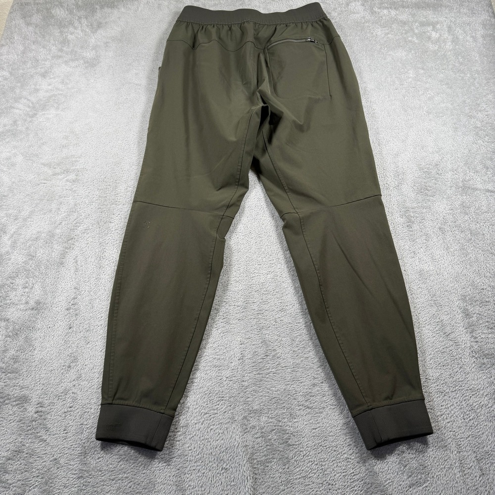 Lululemon ABC Jogger Mens Medium Dark Olive Warpstreme Athletic Pants - Picture 2 of 8